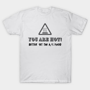 You Are Hot Better Get The A/C Fixed T-Shirt